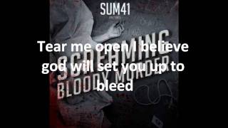 Sum 41 - Screaming Bloody Murder Lyrics