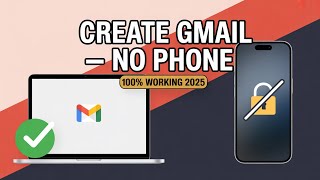 Skip Gmail Phone Verification | Create Account Without Number