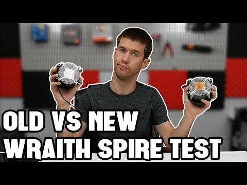 Let's Compare AMD's Old and New Wraith Spire Cooler