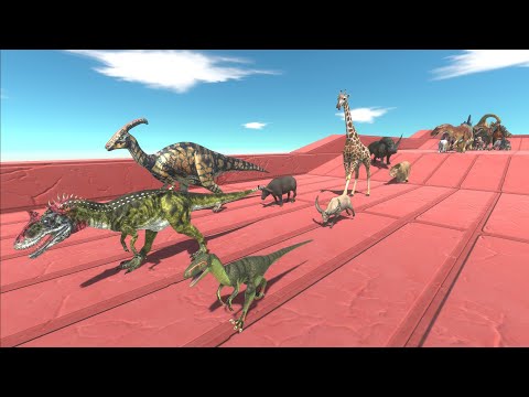 Race to eat Random Animal Team - Animal Revolt Battle Simulator