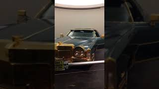 Isaac Hayes Cadillac on display