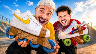 Celui qui Construit les Meilleures Chaussures à Roulettes Gagne ! (ft. Raven)