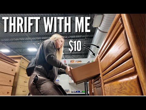 Let's Thrift for Furniture and Home Decor!