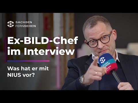 JULIAN REICHELT im EXKLUSIV-Interview: Das hat er mit NIUS vor I Sachsen Fernsehen