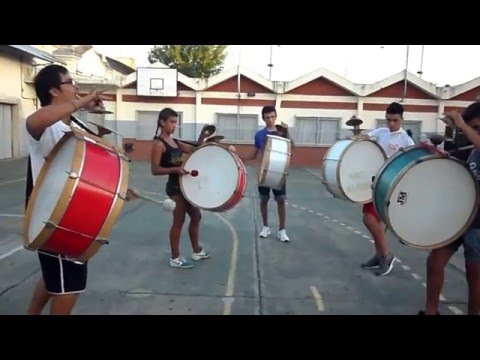 Ensayo Murga Siempre Alegres - Percusión - Oratorio Centenario Don Bosco Avellaneda 23-1-16