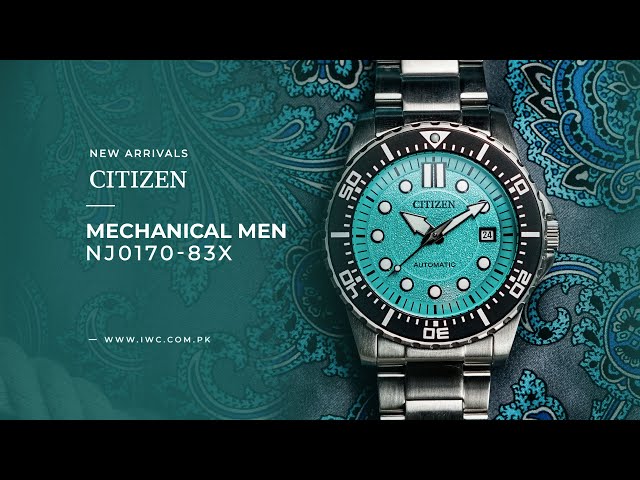 ساعة سيتيزن أوتوماتيكية رجالية - NJ0170-83X