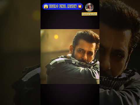 Tiger 3 The End 😱 | Tiger 3 Final Review 💥 | Tiger3 #short #tiger3 #tiger3review #salmankhan #shorts