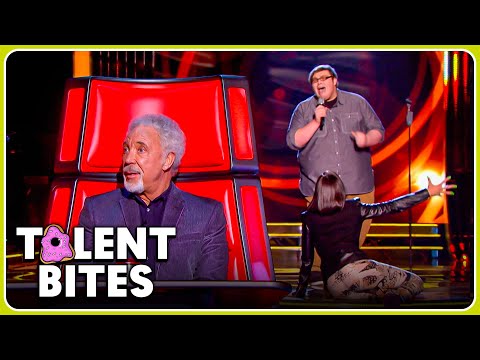ICONIC Blind Audition STUNNED The Voice Coaches | Bites