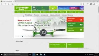 Dr. Web antivirus Live disk - how create LIVE USB stick to clean PC fr