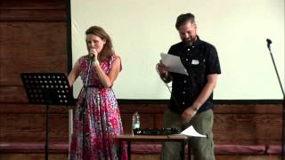 Leonie Higgins and Ben Mellor - Postcard from the Future (scratch performance)