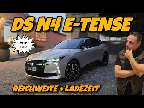 DS N4 E-Tense Reichweite - Ladezeit Verbrauch Navi Software #automobile