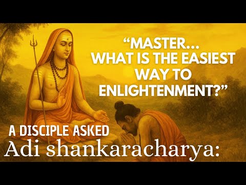 “Master… what is the easiest way to enlightenment?” A disciple asked Adi Shankracharya: