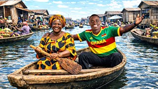 A Village Built On Water Over 500 years Ago In Africa - Nzulezu