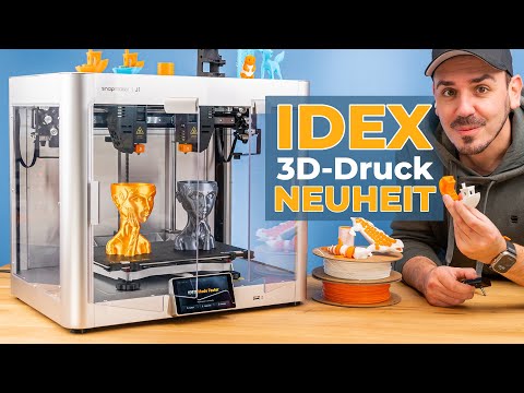 Snapmaker J1 | IDEX 3D Printer now FAST & EASY! (XXL Preview)