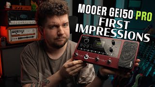 Video thumbnail for Mooer GE150 PRO Li - First Impressions by Kai Down