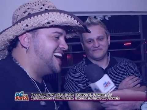 Banda Arte Livre no Floresta em Joinville no Programa Pé NA PISTA