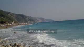 preview picture of video 'Gialos beach @ Lefkada - Greece'