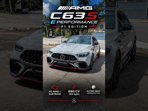 Mercedes C63 S AMG E Performance #shorts