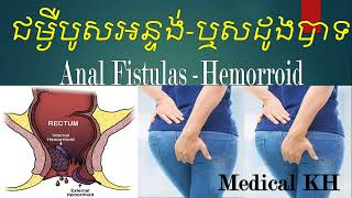 ជម្ងឺបូសអន្ទង់និងជម្ងឺឬសដូងបាទ_Anal Fistulas, Hemorroid Part 02