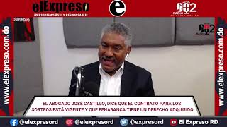 Abogado José Castillo hace fuertes revelaciones en torno al fraude de la Lotería Nacional