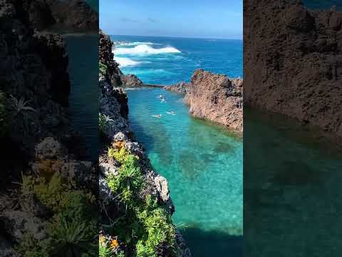 Madeira's beautiful natural pools