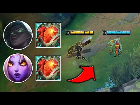 We built double Heartsteel bot lane and had permanent HP scaling