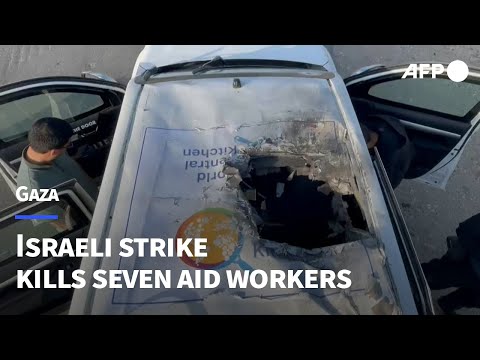 Israeli strike kills seven aid workers in Gaza | AFP