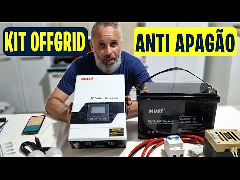 Inversor Híbrido OffGrid em Apartamentos Como Usar Sem Placas Solares?