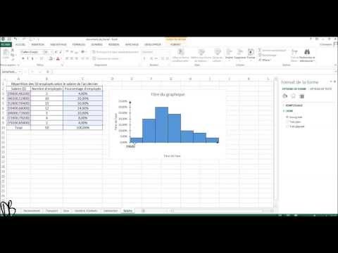 comment construire un histogramme avec excel