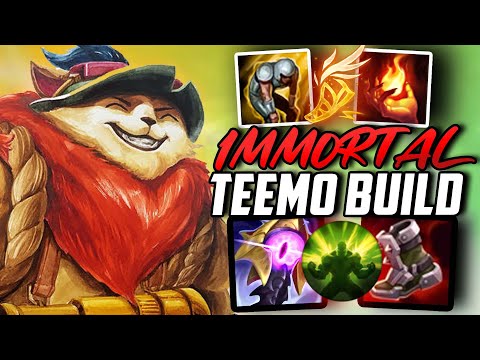 You Will Never Die Top With This Tanky + No Flash Teemo Build - League of Legends