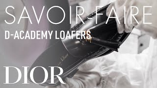 Dior The Savoir-Faire Behind the D-Academy Loafer