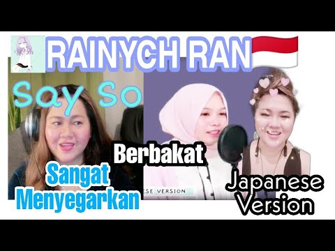 Rainych Ran Cover SAY SO by DOJA CAT in Japanese version-my reaction