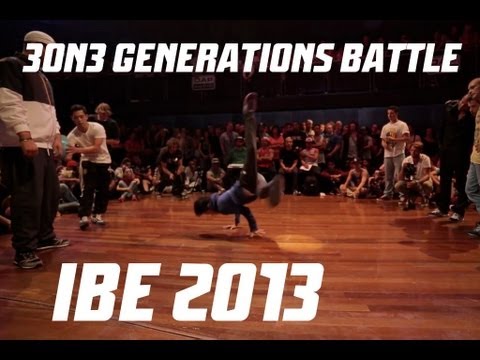 IBE 2013 | 3 on 3 Generations Battle Semi Final 2 | Hustle Kids vs. Rythm Invade