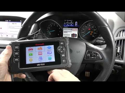 iCarsoft US v3.0 Diagnose & Reset Ford Check Engine, Airbag & ABS Traction Warning Lights