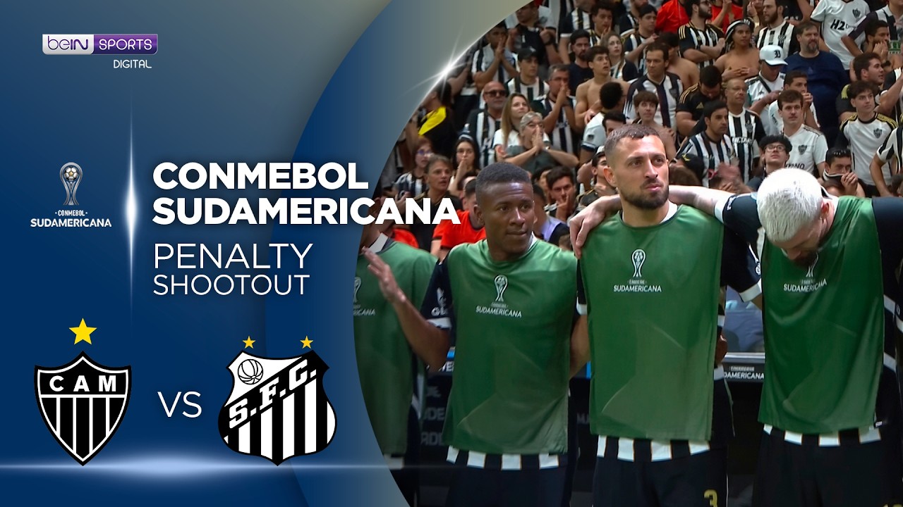 Atletico Mineirovs Santos| Penalty Shootout | HIGHLIGHTSCopaSudamericana |09/16/2026| beINSPORTSUSA