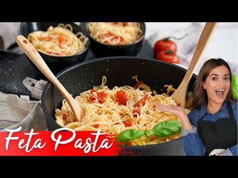 20 Minuten Nudelgericht - Fetapasta aus dem Backofen - Foodtrend / TikTok Trend Kikis Kitchen