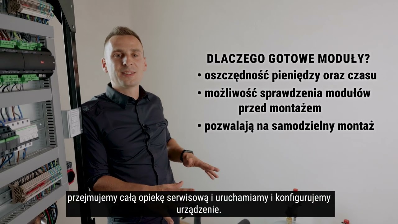 Warianty montażu maszynowni 