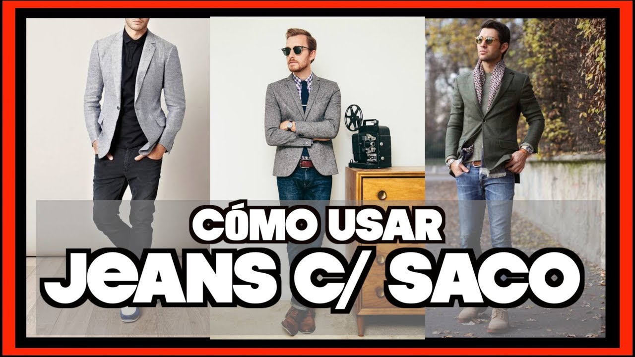 JEANS con SACO ¿QUÉ #BLAZER Y TIPO USAR👖