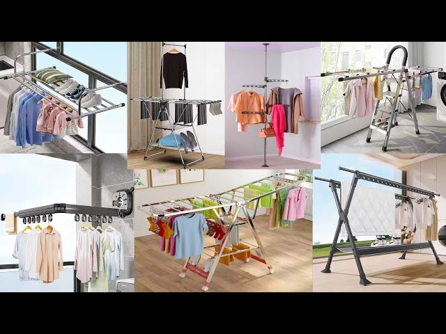 Vídeo relacionado con Hejo 2 Piezas Tendedero Ropa Interior, Tendedero Calcetines con 20 Clips, Perchas Plastico Plegable, Colgadores de Ropa Giratoria 360 Grados, Drying Rack para Toalla, Gorros, Bufanda (Azul)