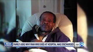 Family of man who died after discharge blames hospital