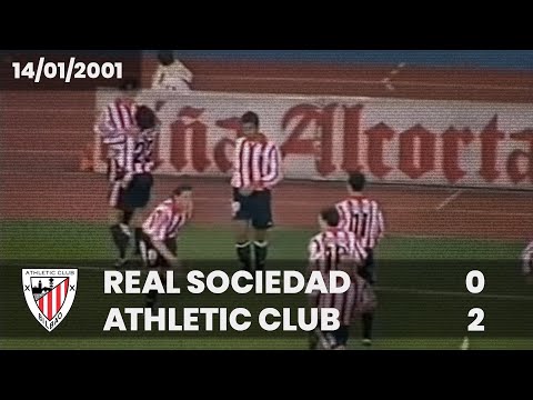 ⚽️ [Liga 00/01] J18 I Real Sociedad 0 - Athletic Club 2 I LABURPENA