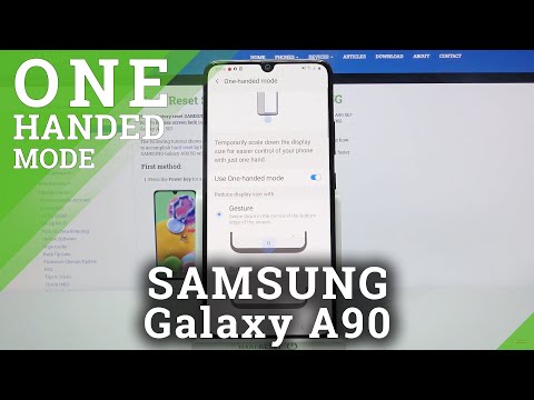 Enable One-Handed Function – One Hand Mode on SAMSUNG Galaxy A90