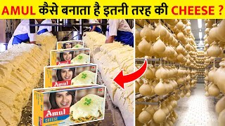 फैक्ट्री में कैसे बनता है अमूल cheese ?How is Amul cheese made in factory?