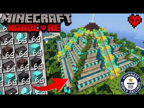 Gamer Jatin - I Survived 100 Days For Mining Only - Crafting FULL NETHERITE Beacon in Minecraft Hardcore