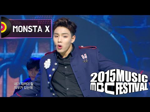 [2015 MBC Music festival] 2015 MBC 가요대제전 - MONSTA X - HERO, 몬스타엑스 - HERO 20151231
