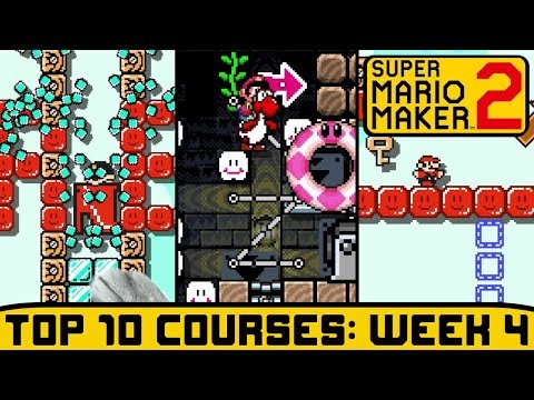 Super Mario Maker 2 Top 10 Courses: Week 4