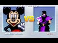 MUGEN Mickey Mouse Vs Rain MK1