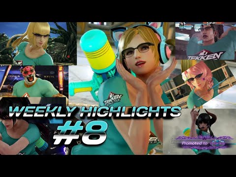Weekly Highlights #8 (Lucky Chloe, Lili, Eliza, King, Dragunov, Kunimitsu, Alisa) | Tekken 7