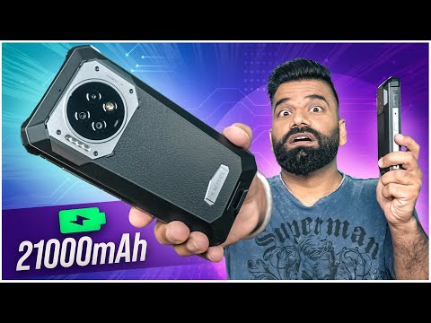 This Rugged Phone Has 21000mAh Battery & Night Vision🔥🔥🔥
