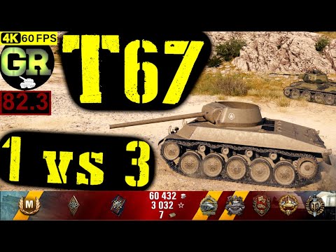 82_World of Tanks T67 WoT Replay - 9 Kills 2.2K DMG(Patch 1.4.0)